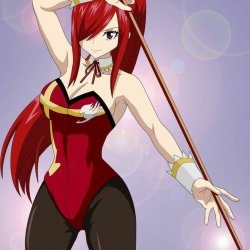 Erza’s Bunny Suit